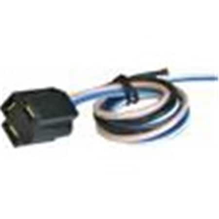 Autoloc Power Accessories 3 Prong Headlight Plug Sockets with 12 in. Leads 89888